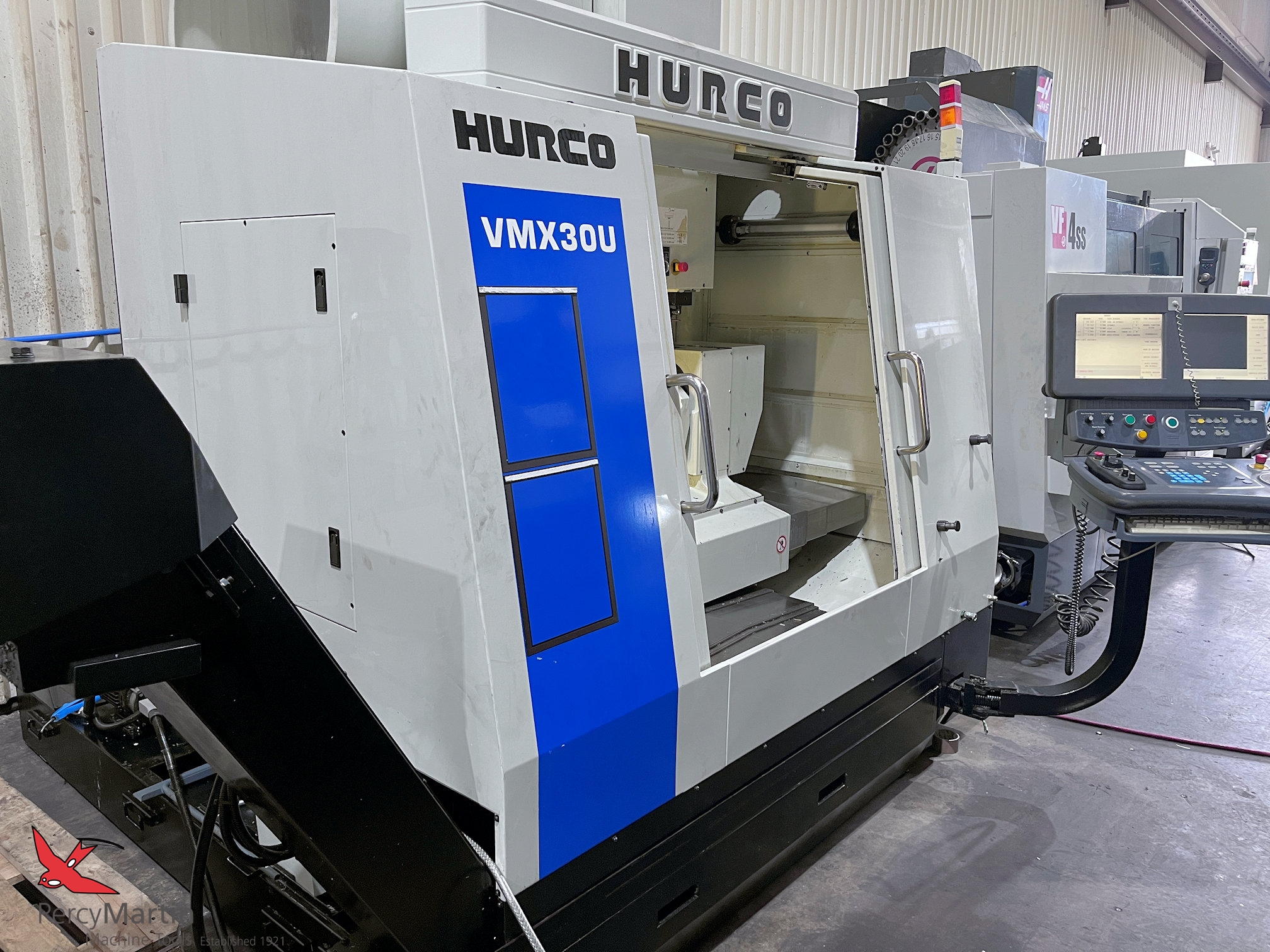 Used Hurco Vmx30u 2010 5 Axis Machining Centres For Sale Percy Martin